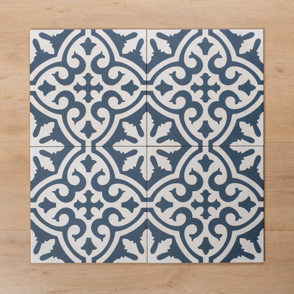 Tamarama Blue Matt P3 Cushioned Edge Porcelain Tile 300x300mm