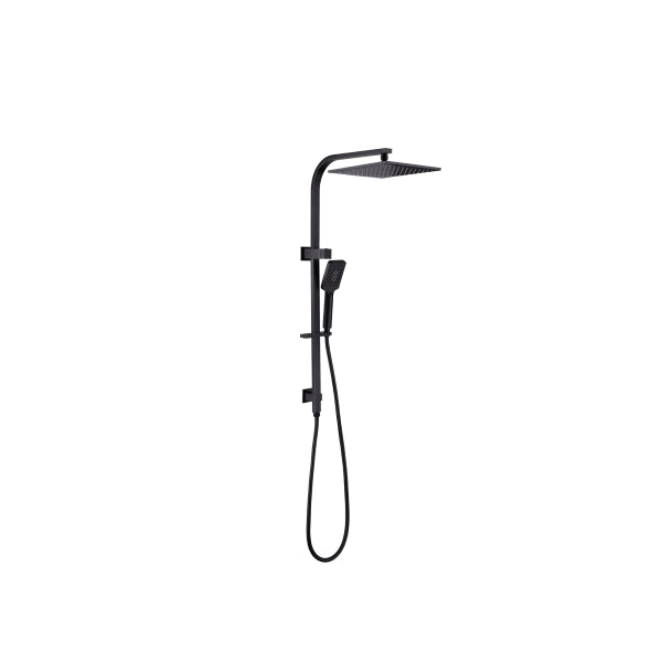 Nero Celia Square Shower Set Matte Black | The Blue Space