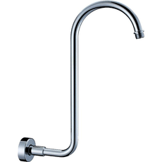 Fienza Round Fixed Swan-neck Shower Arm - Chrome online at The Blue Space