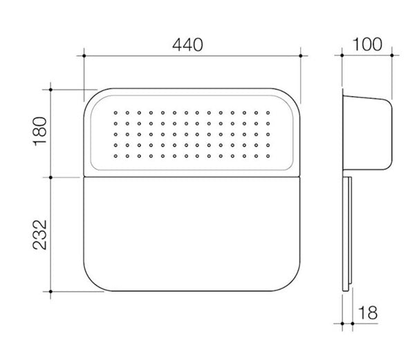 Caroma Contemporary Board and Colander Set by Caroma - The Blue Space
