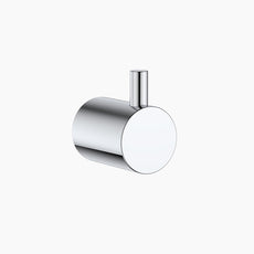 Clark Round Robe Hook/ Towel Hook - Chrome - The Blue Space