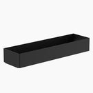 Clark Square Wall Bathroom Caddy - Matte Black - The Blue Space