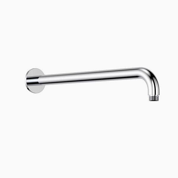 Clark Right Angled Wall Arm 400mm - Chrome