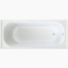 Clark Round Shower Bath with overflow 1675mm - The Blue Space 