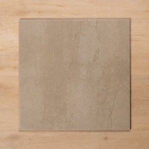 Burleigh Latte External Cushioned Edge Porcelain Tile 450x450mm