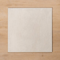 Burleigh White Matt Cushioned Edge Porcelain Tile 450x450mm - The Blue Space