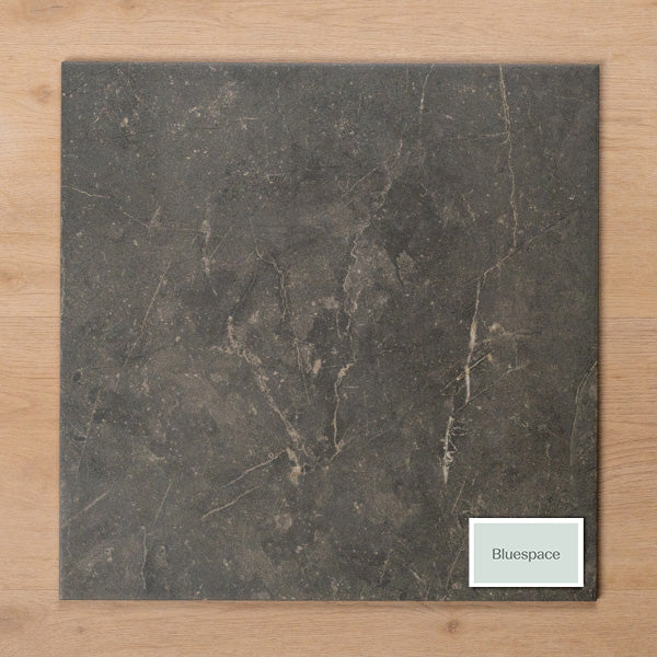 Avalon Charcoal Matt P2 Porcelain Tile 450x450mm - The Blue Space