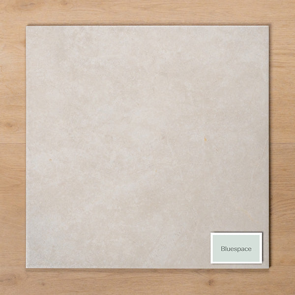 Avalon White Lappato Porcelain Tile 450x450mm - The Blue Space
