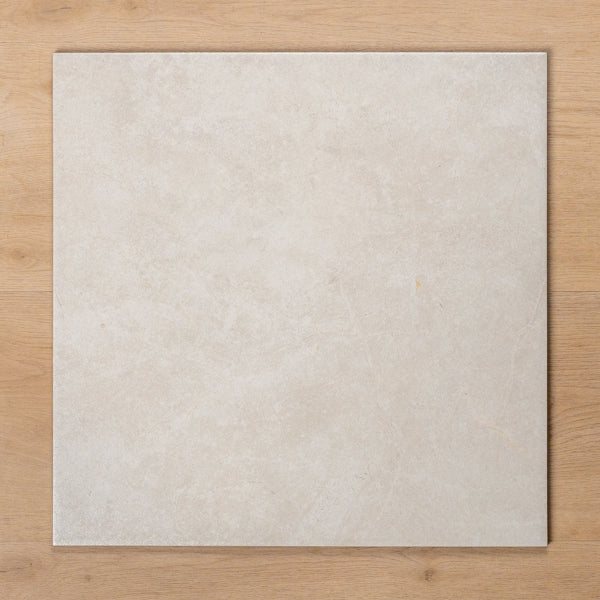 Avalon White Lappato Porcelain Tile 450x450mm - The Blue Space