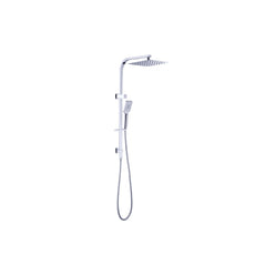 Nero Celia Square Shower Set Chrome | The Blue Space