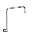 Nero Dolce Round Swivel Shower Arm Chrome | The Blue Space