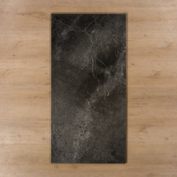 Casuarina Charcoal Honed Porcelain Tile 600x1200mm - The Blue Space