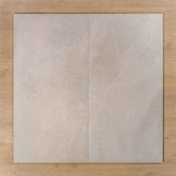 Casuarina White Matt P4 Porcelain Tile 600x1200mm Double - The Blue Space