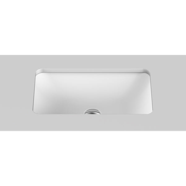 ADP Glory 545 x 355 Solid Surface Under Counter Basin White