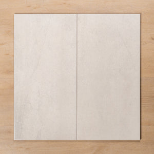 Burleigh White Gloss Cushioned Edge Ceramic Tile 300x600mm