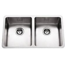 Badundkuche Traditionell Under/Overmount Double Bowl Sink - The Blue Space