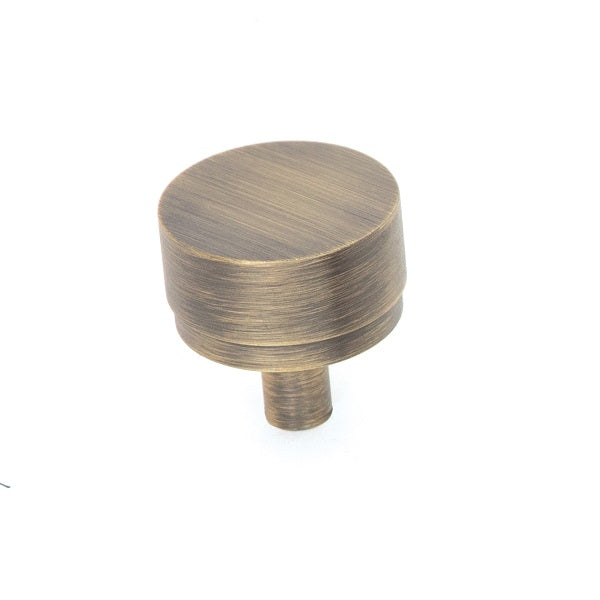 Momo Handles Bellevue Knob Dark Brushed Brass