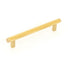 Momo Handles Bellevue Knurled Bar Pull Brushed Satin Brass