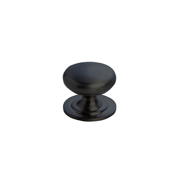 Momo Handles Bosco Plain Knob 32mm Matte Black online at The Blue Space