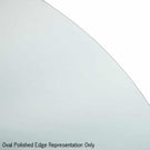 Thermogroup Oval Polished Edge Mirror CO6080HN2 | The Blue Space