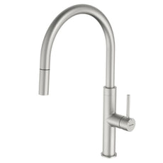 Liano II Pull Down Sink Mixer in Brushed Nickel  by Caroma - The Blue Space