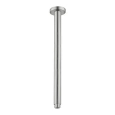 Nero Round Ceiling Arm 300mm Brushed Nickel | The Blue Space