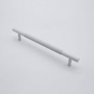 Manovella Charmain Knurled Drawer Pull Matte White | The Blue Space