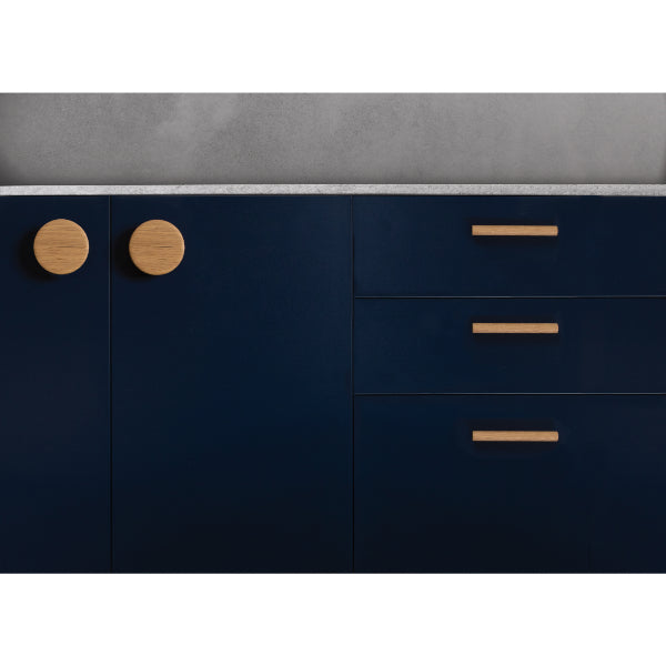 Momo Handles Airlie Timber Pull Handle Walnut