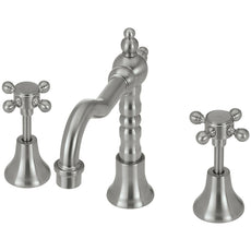 Fienza Lillian Shepherds Crook Basin Set - Brushed Nickel
