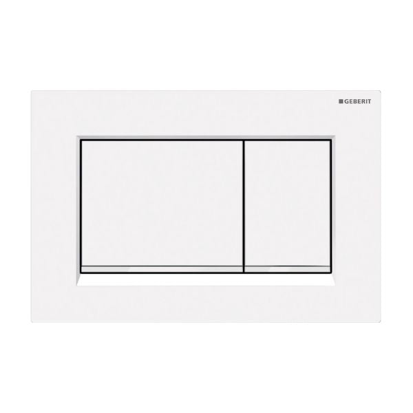 Geberit Sigma 30 Dual Flush Plate Matte White