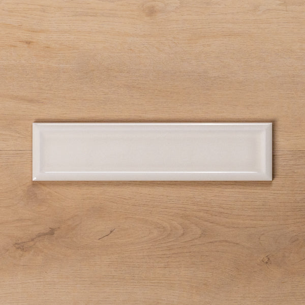 Whitehaven Porcelain Gloss Frame Ceramic Subway Tile 68x280mm - The Blue Space