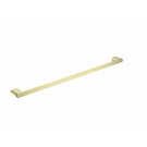 Nero Bianca Single Towel Rail 800mm Brushed Gold | The Blue Space