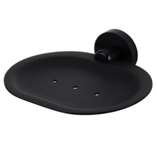 Modern National Mirage Soap Dish Matte Black | The Blue Space