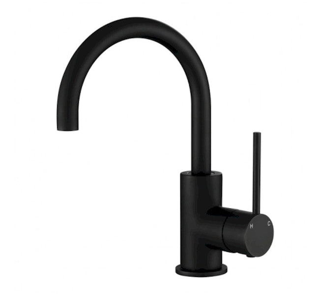 Modern National Star Mini Basin / Kitchen Mixer Matte Black | The Blue Space