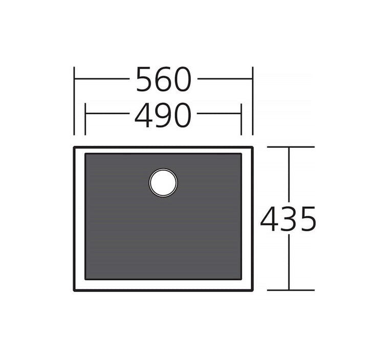 Oliveri Santorini Large Bowl Undermount Kitchen Sink Black — The Blue Space