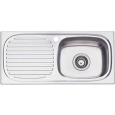 Oliveri Martini Single Bowl Topmount Sink With Drainer 1TH RH - The Blue Space