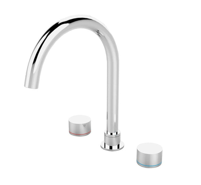 Nero Kara Kitchen Set Swivel Spout Chrome | The Blue Space