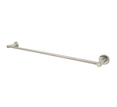 Modern National Mirage Single Towel Rail Brushed Nickel | The Blue Space