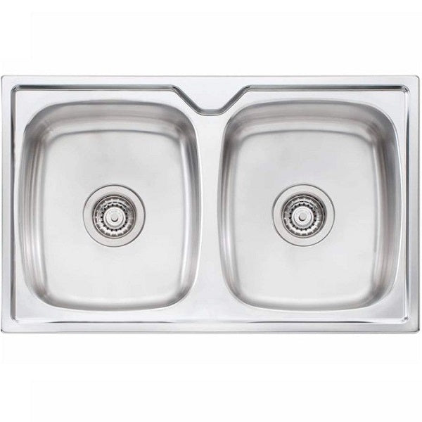 Oliveri Endeavour double bowl topmount sink NTH - The Blue Space