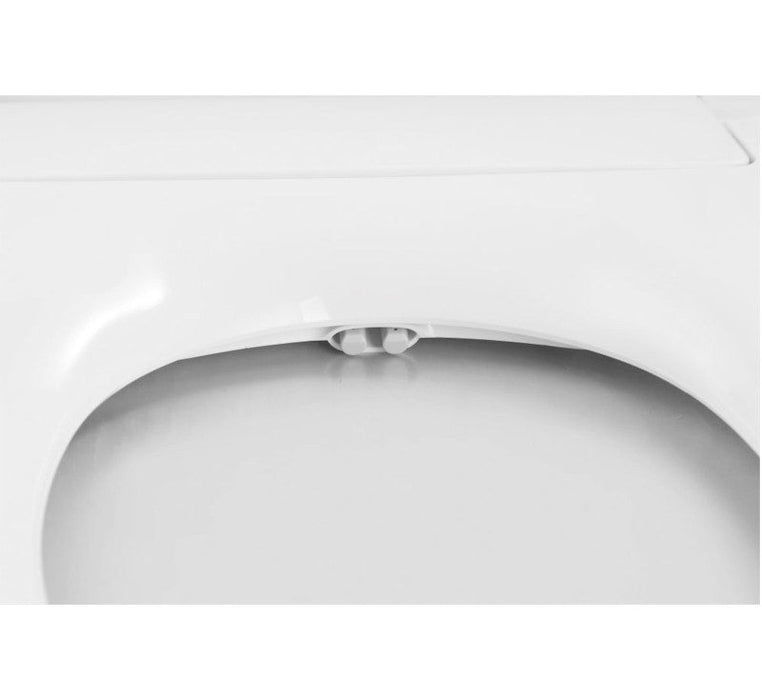Lafeme Una Non Electric Bidet Toilet Seat Cold Wash Only Close Up | The Blue Space