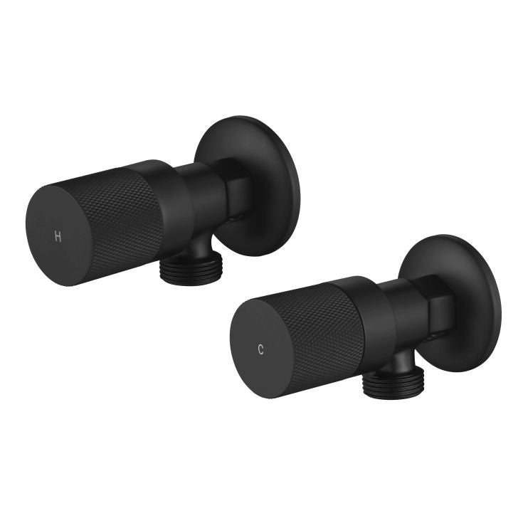 Modern National Cadence 1/4 Turn Washing Machine Stops Matte Black | The Blue Space