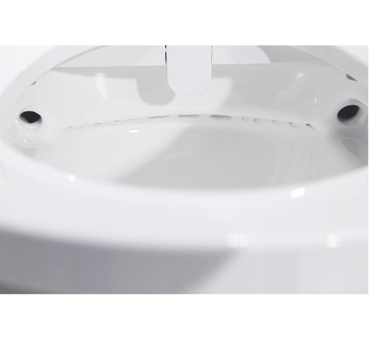 Lafeme Medina Bidet Toilet Seat with UV Bacteriostasis back of bowl | The Blue Space