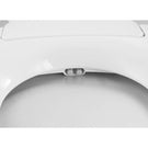 Lafeme Vera Non Electric Bidet Toilet Seat Cold Wash Only back of bowl - The Blue Space