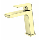 Nero Bianca Basin Mixer Brushed Gold | The Blue Space