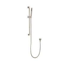 Modern National Star Hand Shower On Rail 15 Years Warranty - Brushed Nickel | The Blue Space