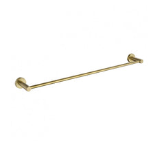 Modern National Mirage Single Towel Rail Brushed Bronze | The Blue Space