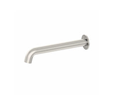 Nero Mecca Basin/Bath Spout Only 215mm Brushed Nickel | The Blue Space