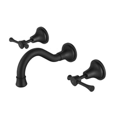 Modern National Montpellier Wall Bath Set Black | The Blue Space
