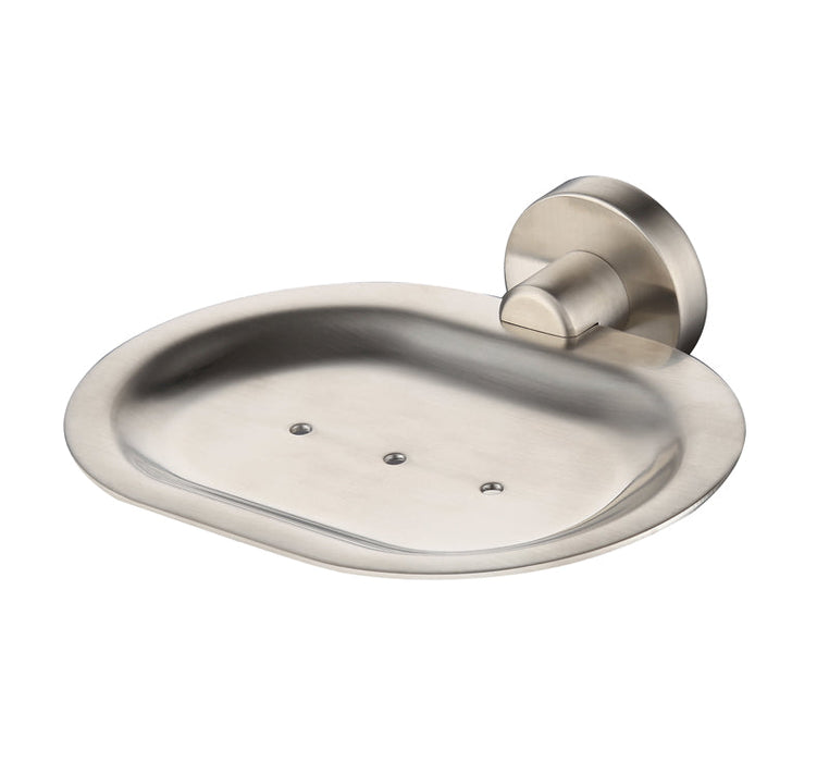 Modern National Mirage Soap Dish Brushed Nickel | The Blue Space