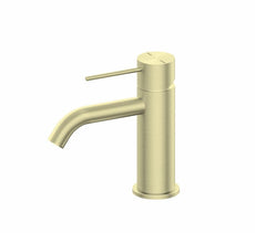 Nero Mecca Basin Mixer Brushed Gold | The Blue Space